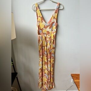 Floral Amuse Society Jumpsuit Size M